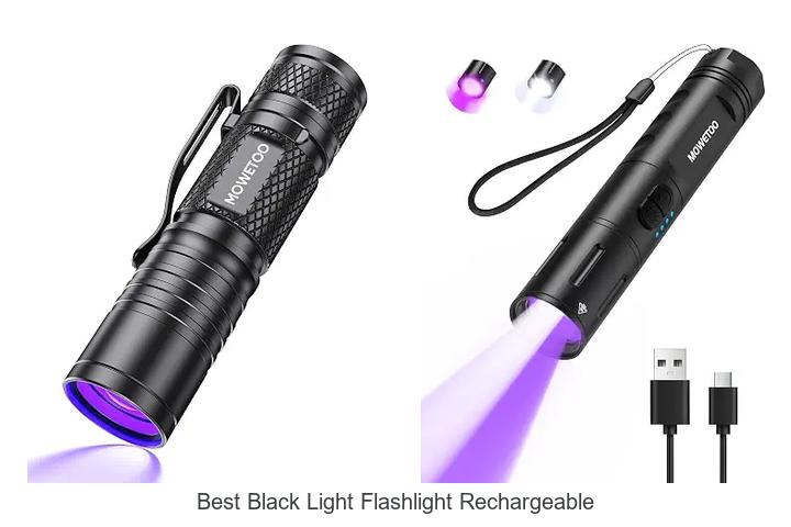 best black light flashlight rechargeable