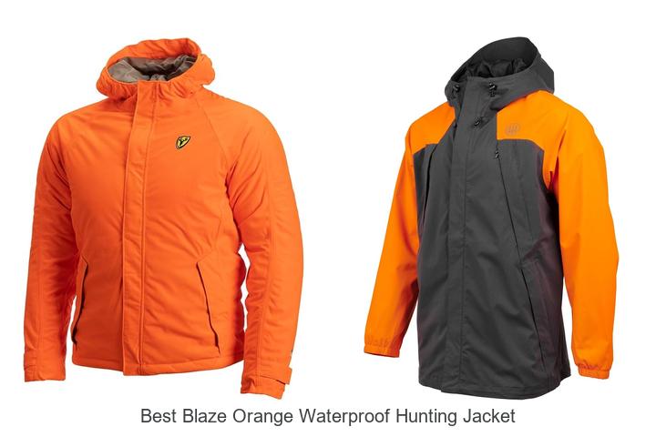 best blaze orange waterproof hunting jacket