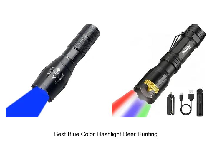 best blue color flashlight deer hunting