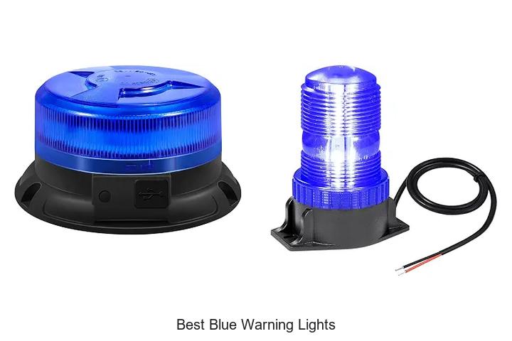 best blue warning lights
