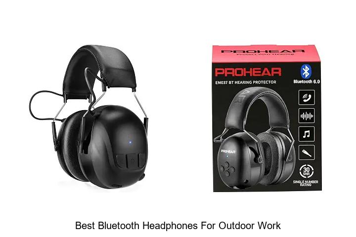 best bluetooth headphones for outdoor work