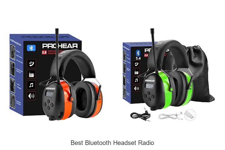 best bluetooth headset radio