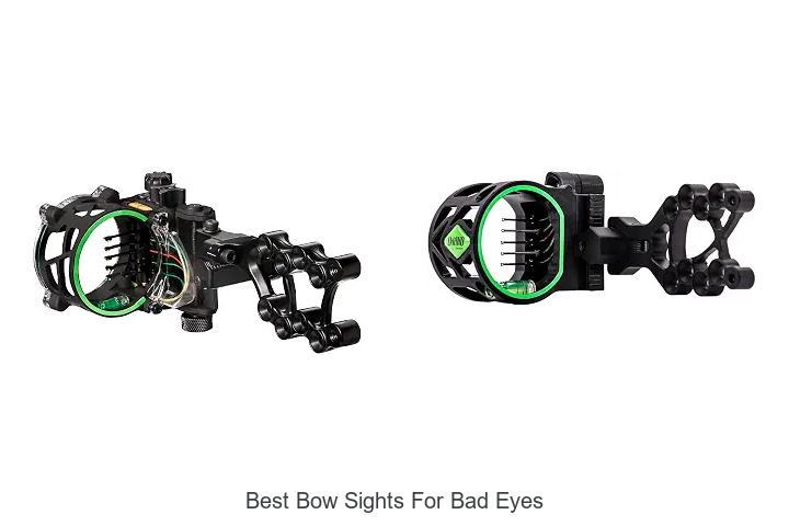 best bow sights for bad eyes