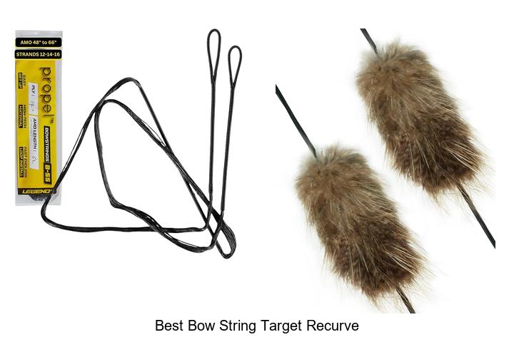 best bow string target recurve