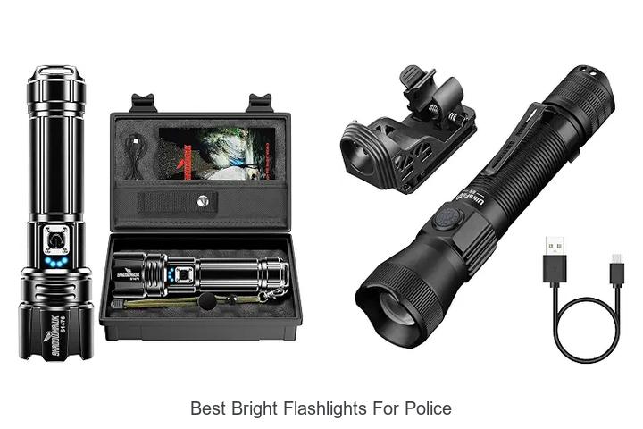 best bright flashlights for police