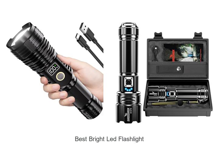 best bright led flashlight