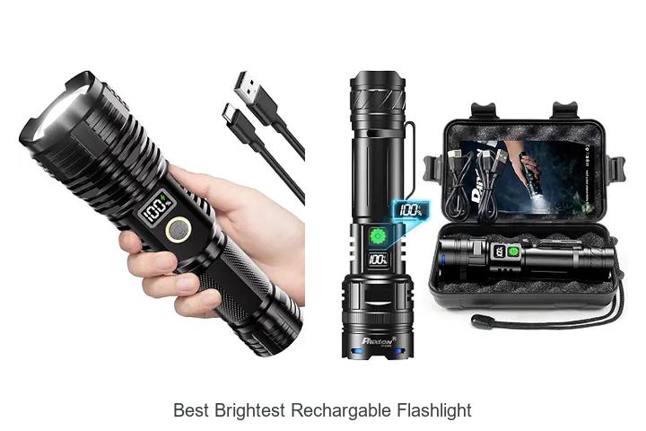 best brightest rechargable flashlight