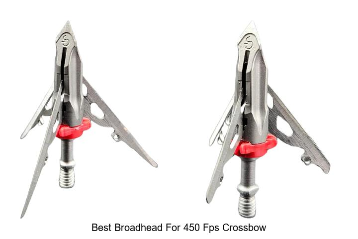 best broadhead for 450 fps crossbow