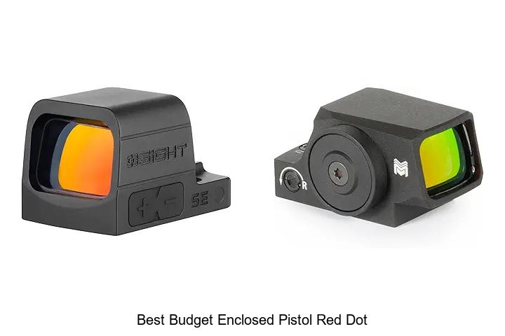 best budget enclosed pistol red dot