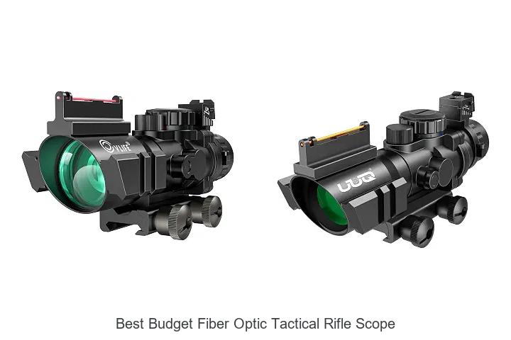 best budget fiber optic tactical rifle scope