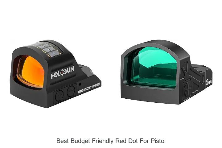 best budget friendly red dot for pistol