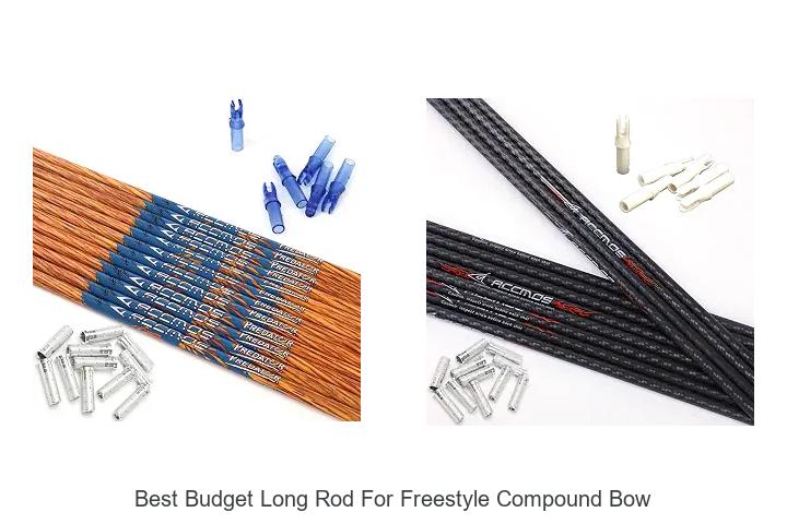 best budget long rod for freestyle compound bow