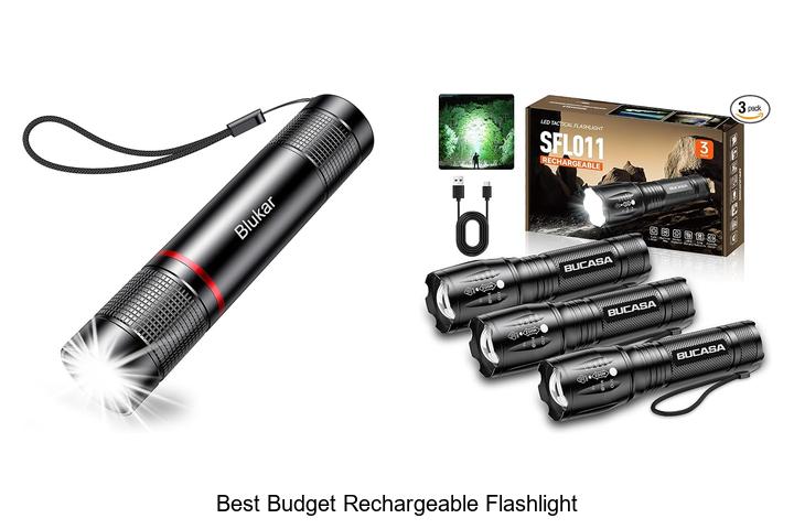 best budget rechargeable flashlight