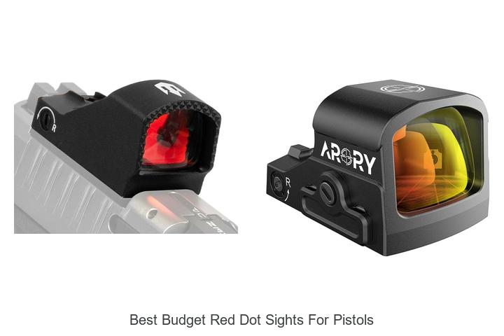 best budget red dot sights for pistols