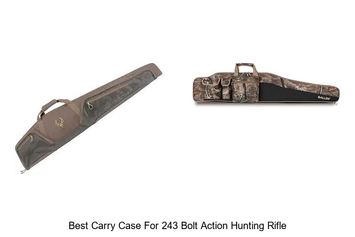 best carry case for 243 bolt action hunting rifle