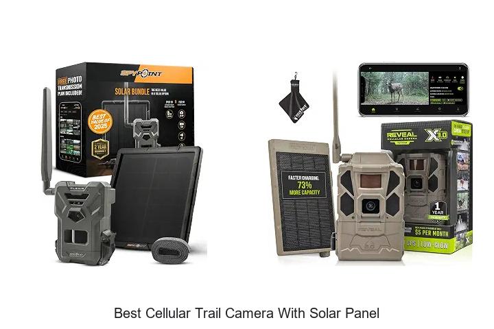 best cellular trail camera with solar panel