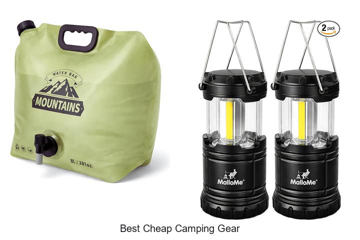best cheap camping gear