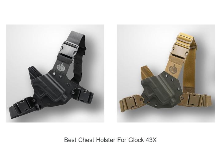 best chest holster for glock 43x