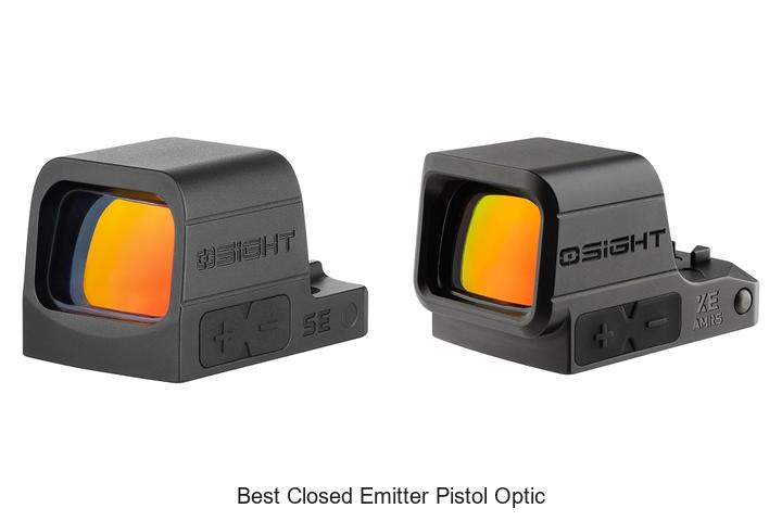 best closed emitter pistol optic