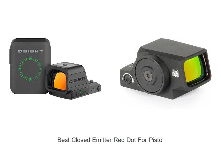 best closed emitter red dot for pistol