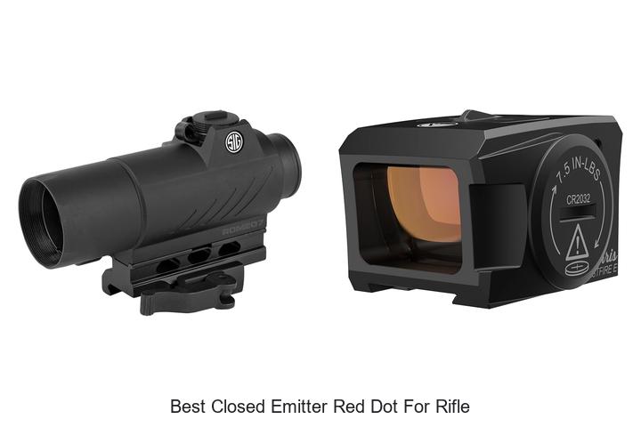 best closed emitter red dot for rifle