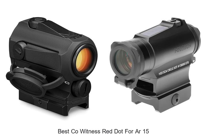 best co witness red dot for ar 15