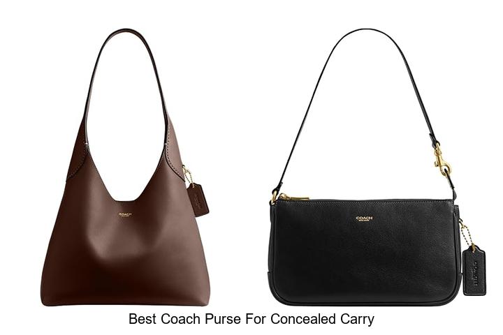 best coach purse for concealed carry