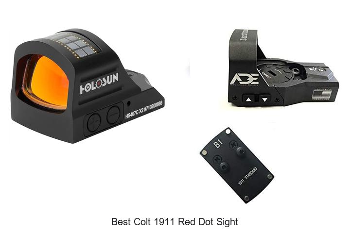 best colt 1911 red dot sight