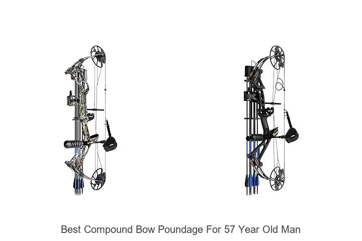 best compound bow poundage for 57 year old man