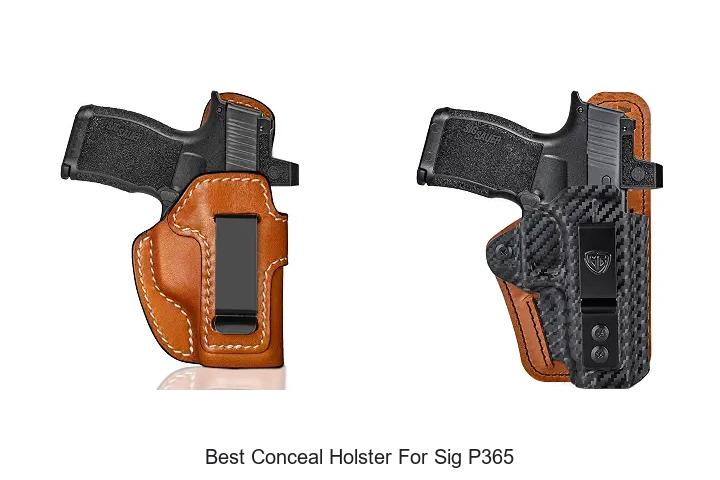 best conceal holster for sig p365