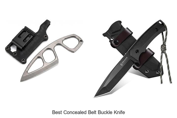 best concealed belt buckle knife