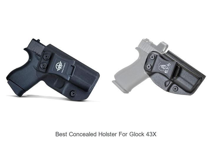 best concealed holster for glock 43x