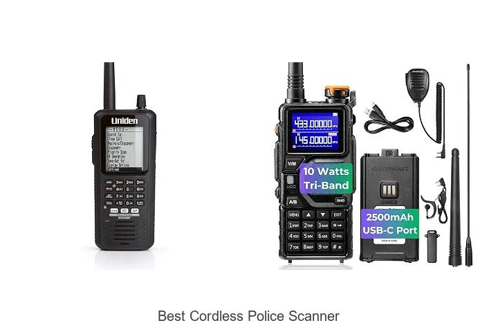 best cordless police scanner