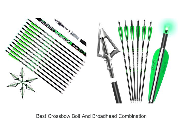 best crossbow bolt and broadhead combination