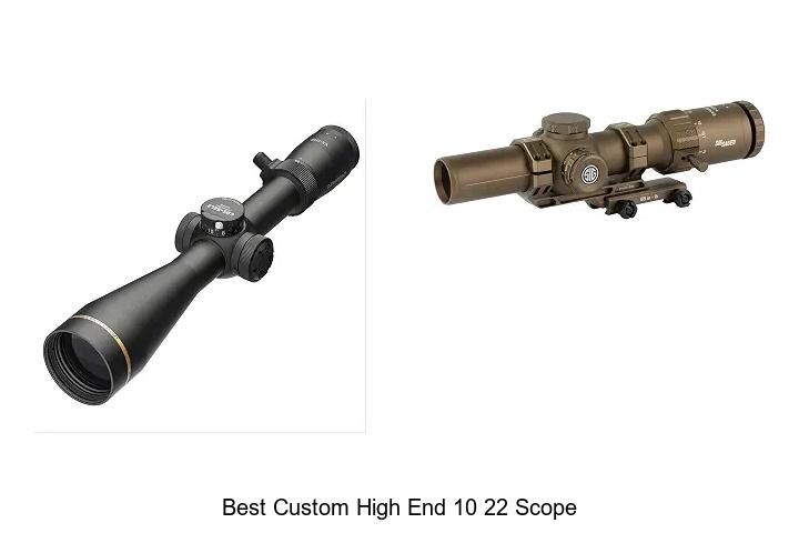 best custom high end 10 22 scope