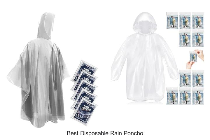 best disposable rain poncho