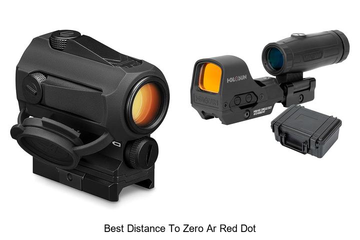 best distance to zero ar red dot