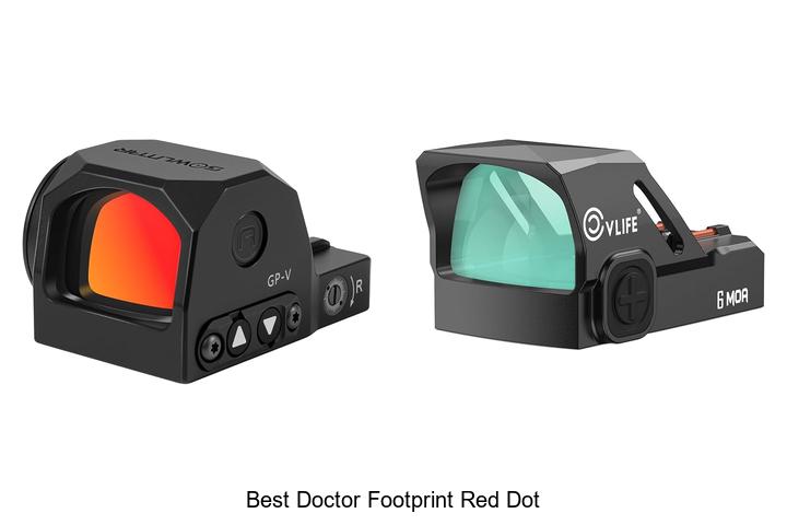 best doctor footprint red dot