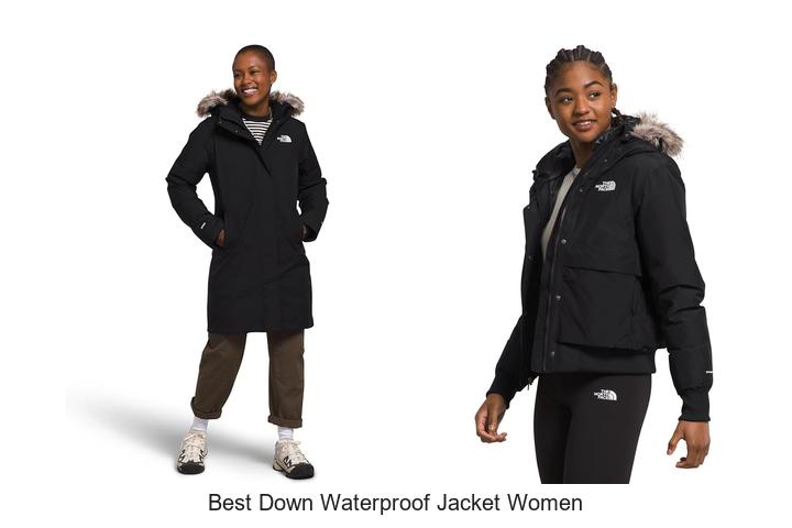 best down waterproof jacket women