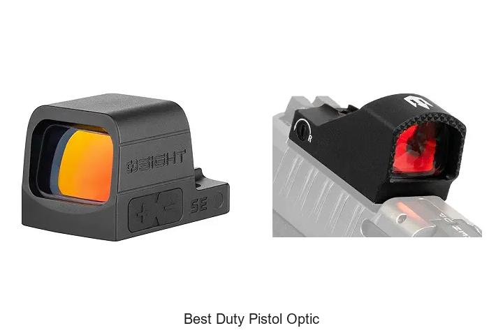 best duty pistol optic