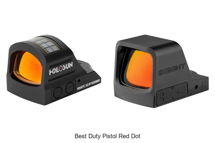 best duty pistol red dot
