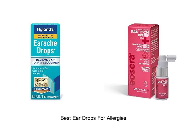best ear drops for allergies