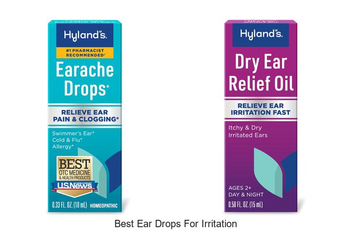 best ear drops for irritation