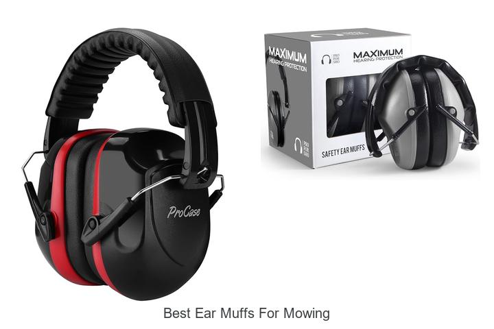 best ear muffs for mowing