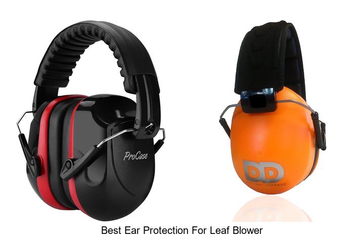 best ear protection for leaf blower