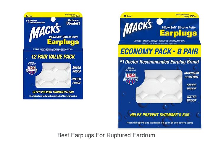 best earplugs for ruptured eardrum