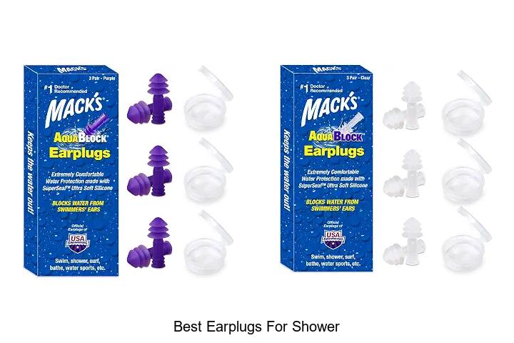 best earplugs for shower