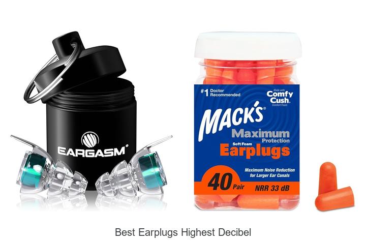 best earplugs highest decibel