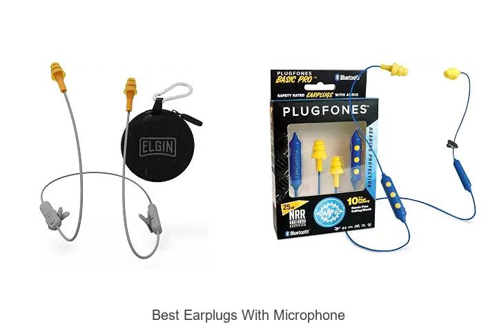 best earplugs with microphone