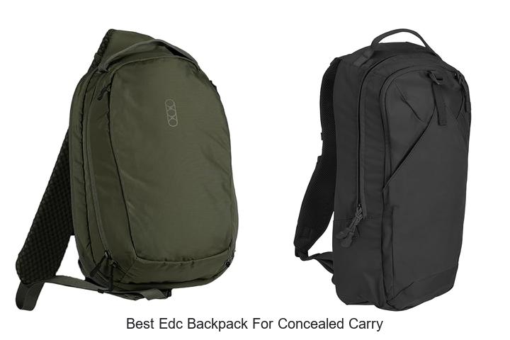 best edc backpack for concealed carry